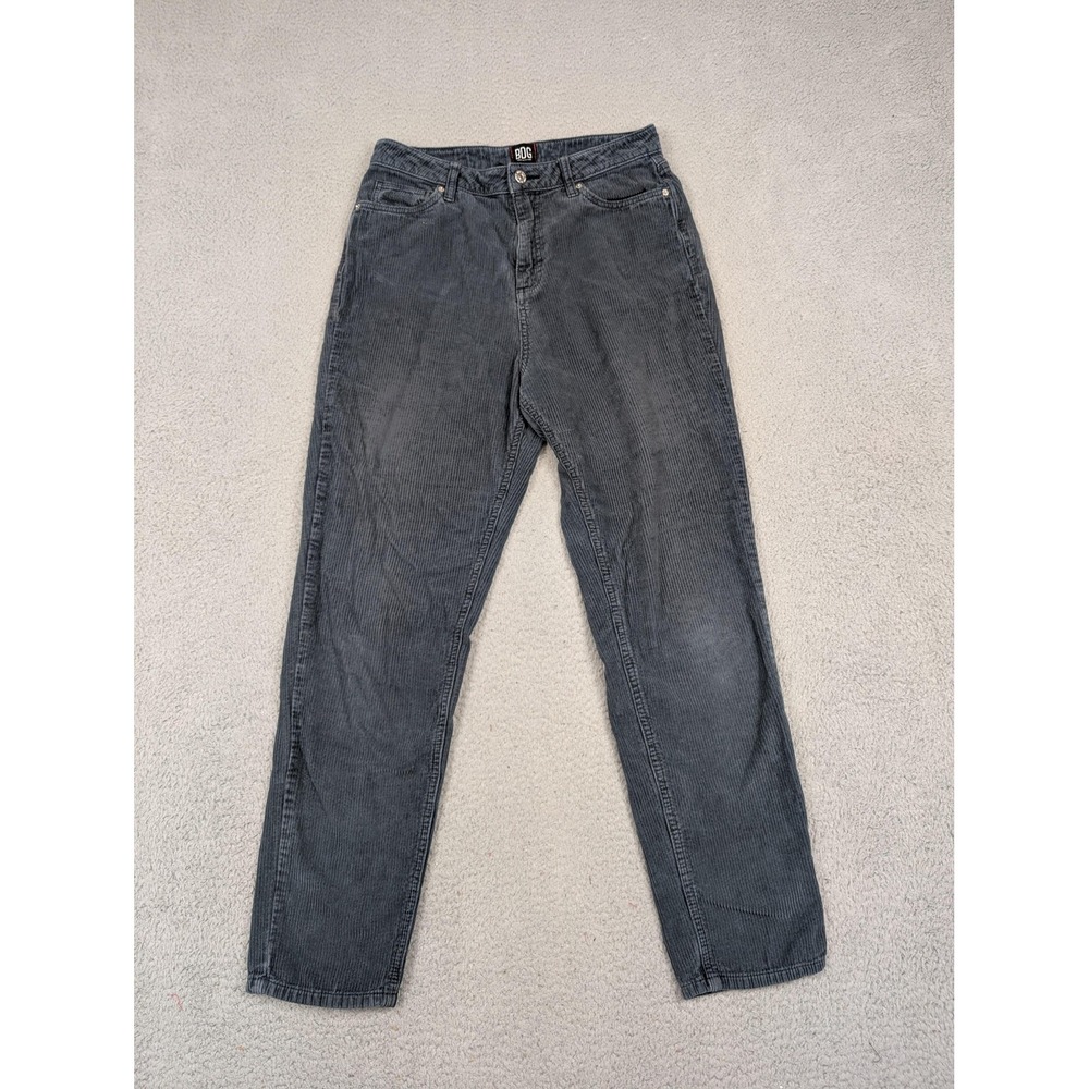 BDG Urban Outfitters Pants‎ Womens 29 Gray Corduroy Mom High-Rise Tapered